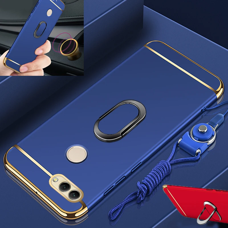 

Cases For Huawei Y7 Prime 2018 Case Huawei Enjoy 8 Case 5.99" Soft Tpu Back Cover stand Phone Case For Huawei Y7 Prime 2018