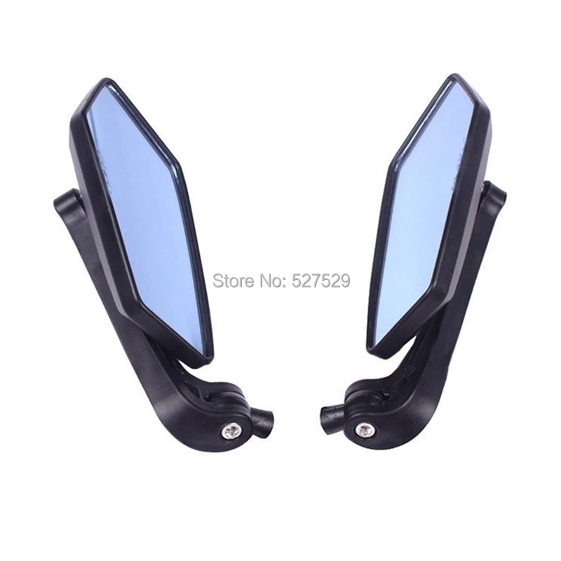 

2X Motorcycle Rearview Mirrors For Suzuki DRZ GSXR Hayabusa Dual Sport Bike Cruiser