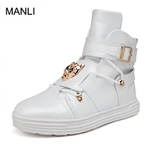 Для мужчин баскетбольные кроссовки мужские Ботильоны Открытый кожи на шнуровке красного цвета Для мужчин высокие взрослых кроссовки Sapatos Tenis Masculino