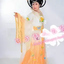 Тан костюм Hanfu аппликация не Вышивка производительность сценический костюм li юйган кросс-пол Косплэй одежда полный Вышивка