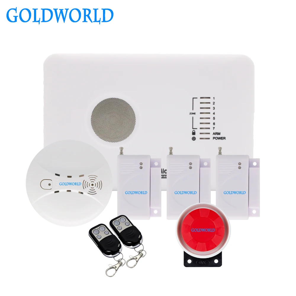 APP Smart Alarm system Russian Wireless Home security alarm GSM alarm