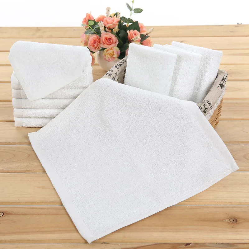 Buy 5pcs/lot Super Soft Solid Small Towels Cotton