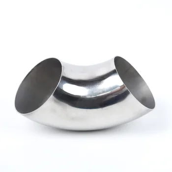 

1pc Car Exhaust 2.5 Inch 63mm Stainless Steel Elbow 90° Degree Pipes Tube Bend Mandrel Accessori Auto Bend Elbow Pipe Fitting