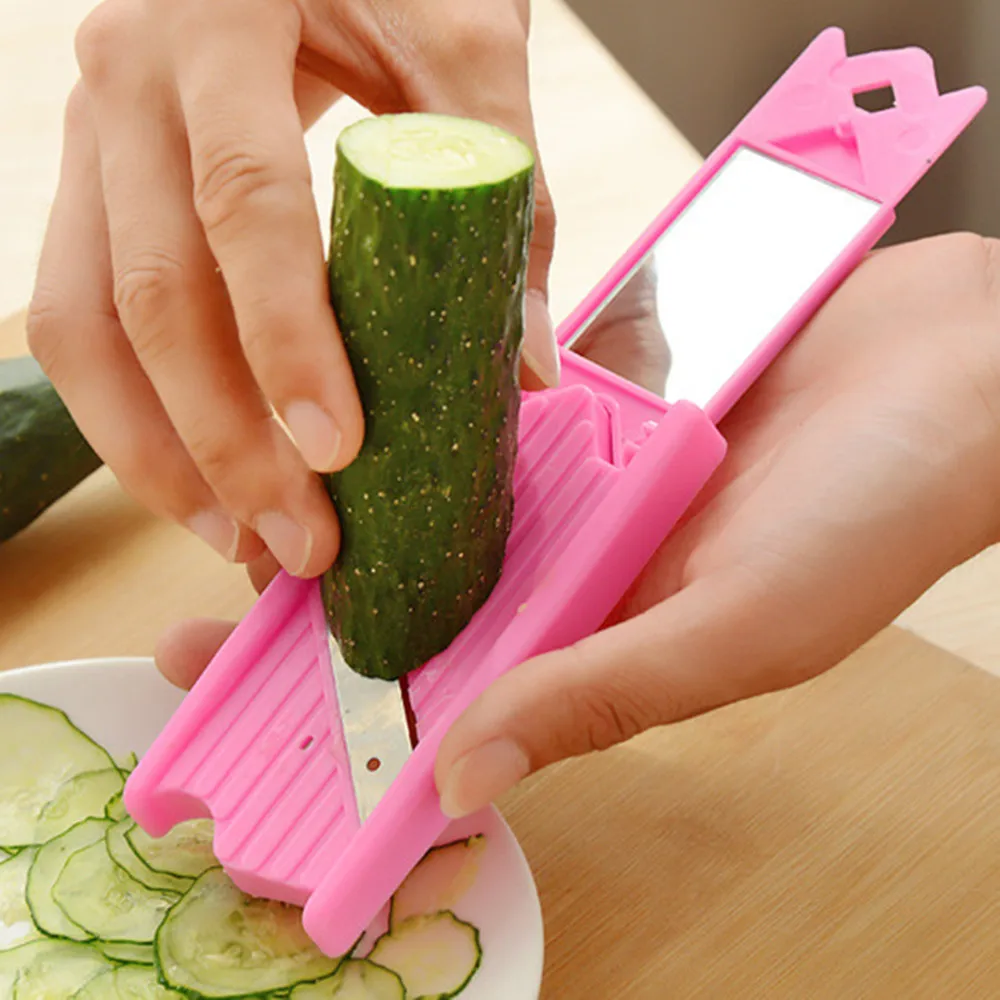 

Creative Pink Cucumber Stainless Steel Carrot Vegetable Patato Slicer Peeler Fruit Cutter Parer Kitchen Accessories Makeup Tool