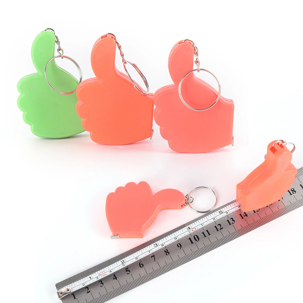 1 шт. 1 метр цвет случайный брелок инструмент популярный мини измерительная лента портативный брелок для ключей для мужчин подарок высокое качество
