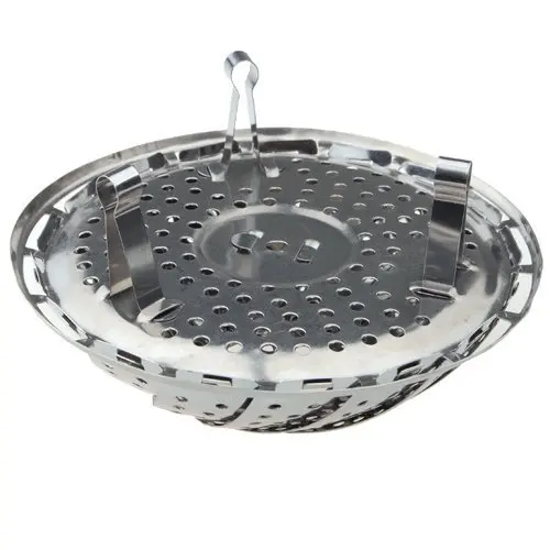 

UESH! Inoxydable Cuisiniere pliable pliant panier vapeur