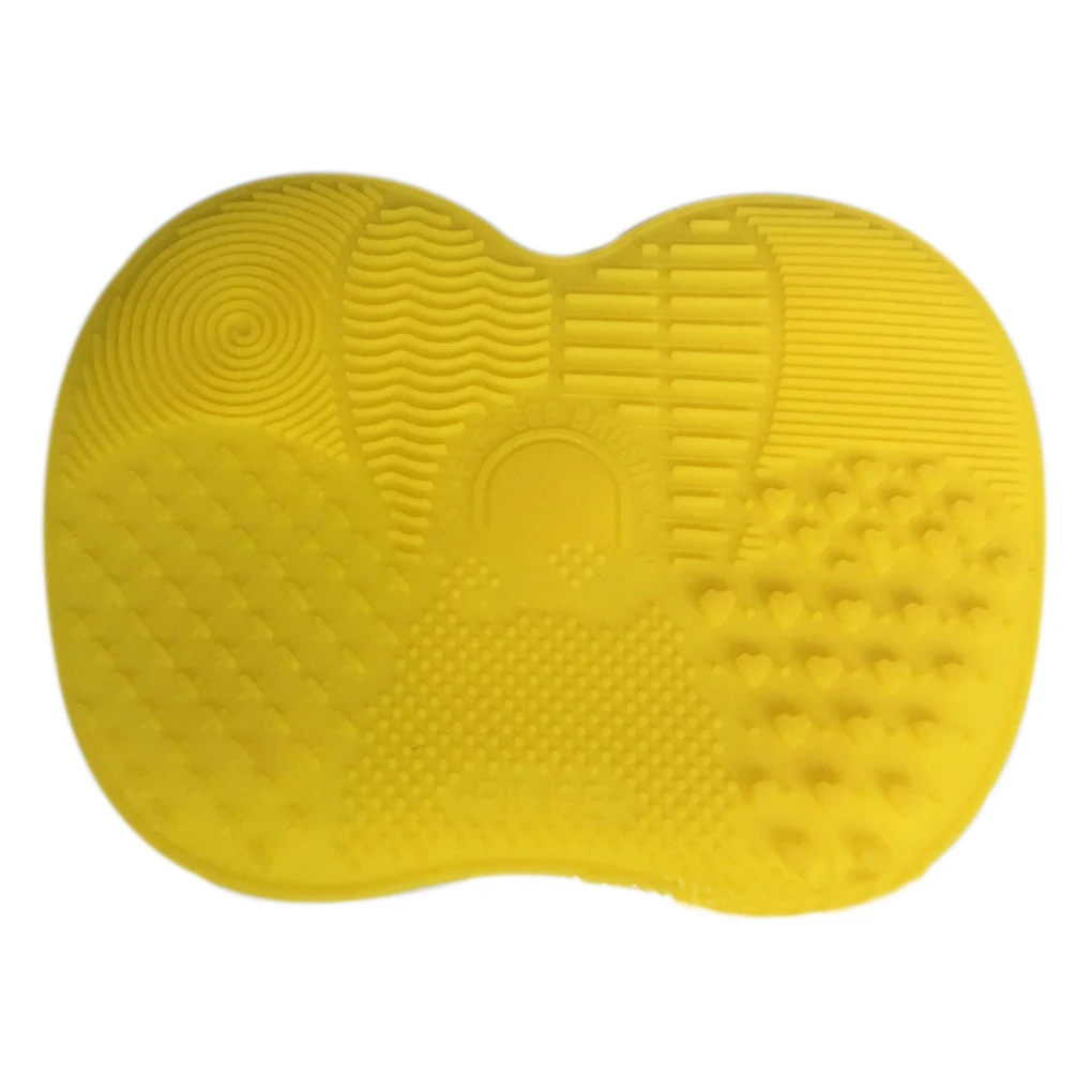 Silicone Makeup Brush Cleaner Pad Foundation Makeup Brush Scrubber Board Make Up Washing Brush Gel Cleaning Mat Hand Tool