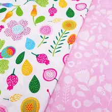 Ткань Twill хлопка дети хлопчатобумажная ткань для DIY Швейные обивка кровать хлопок Материал 50x40 см