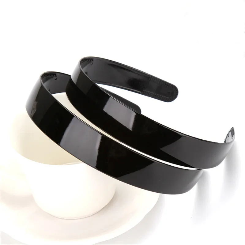 

Black Plastic Hair Hoop 2.5CM High Quality Paint-Free Head Hoop 1PCS