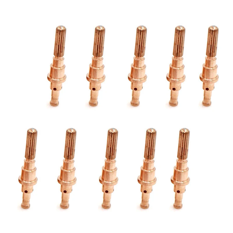 

Plasma Cutting Torch 10pcs Electrodes+10pcs Nozzles Kit For Thermal Dynamics Suitable For T/D SL 60/100 Plasma Cutting Torch