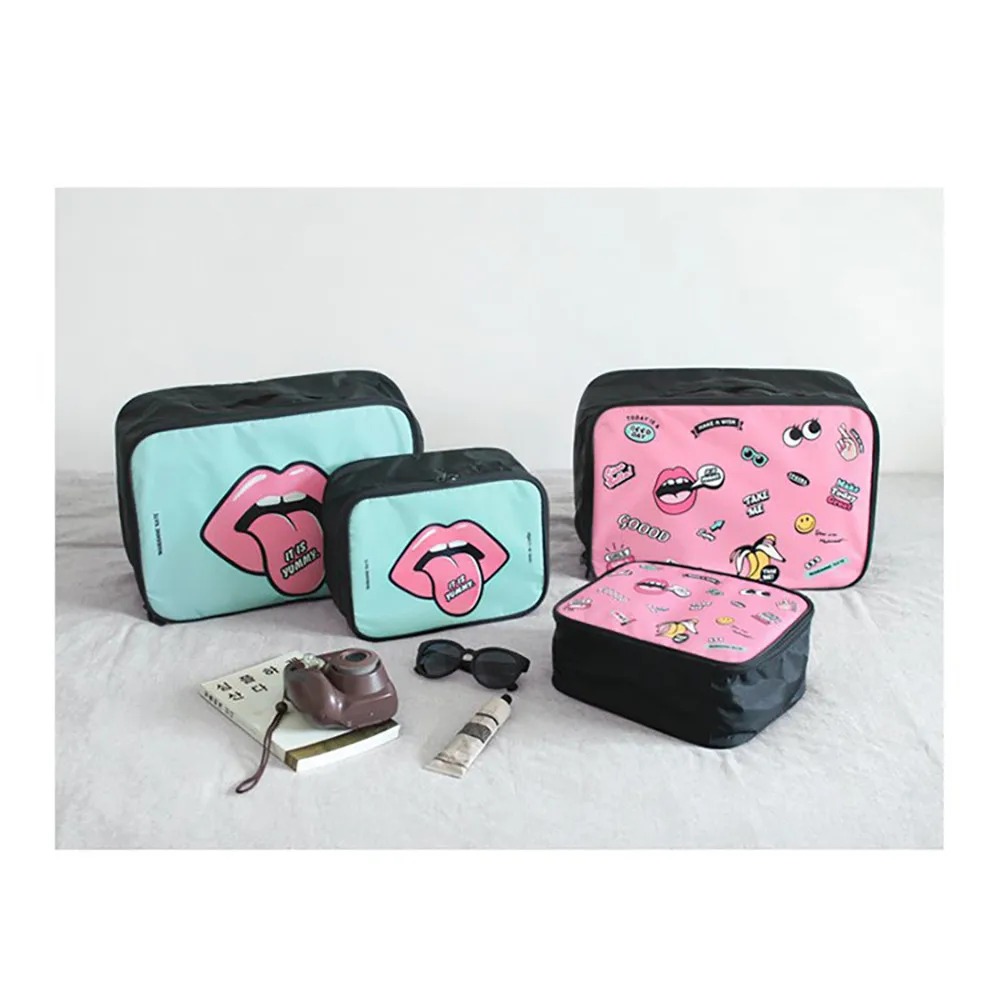

XINIU Brand Bags Woman Cartoon Portable Travel Storage Bag Boarding Bag large Luggage Storage Bag Bolsa Feminina Sac a Main 2019