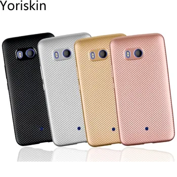 

Case For HTC U11,Ultra Thin Slim Carbon Fiber Protective Cover Drop Proof Soft TPU Gel Back Phone Case For HTC U11 /High Quality