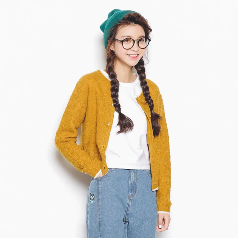 women stripe cardigan spring and autumn Elegant long