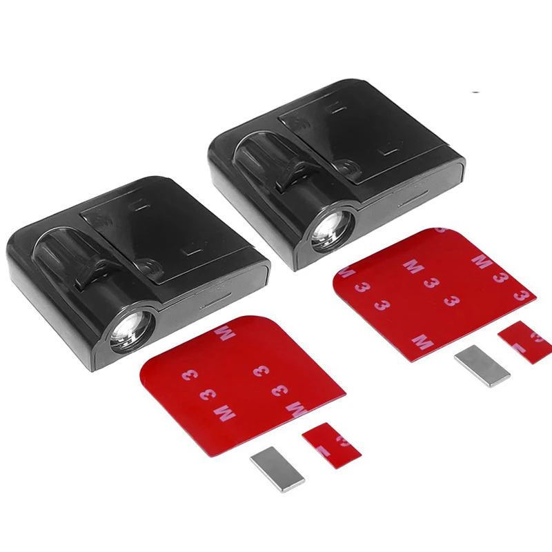 1 قطع Led باب السيارة ترحيب جهاز عرض ليزر شعار شبح ظل ضوء اللاسلكية لفولكس واجن فورد BMW تويوتا هيونداي كيا مازدا أودي