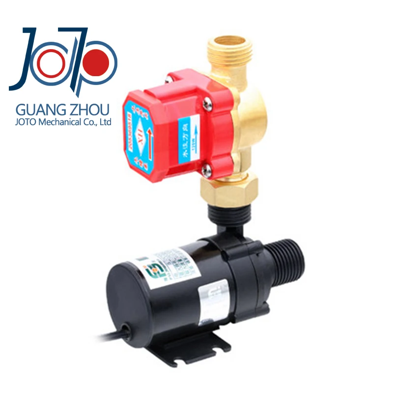 

dhl free shipping Brushless Self-priming Pressurized Water Heater Booster Pump with Flow switch