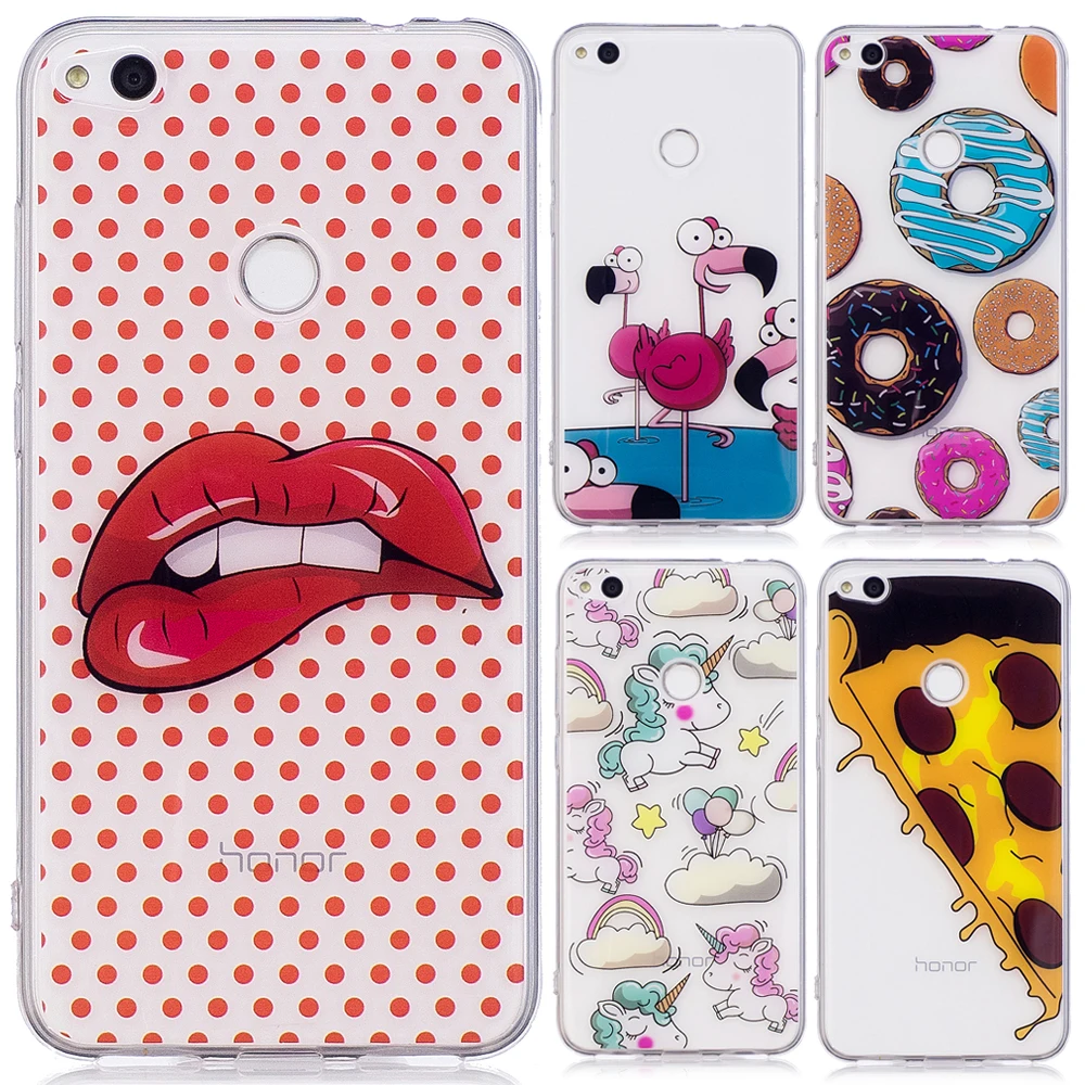 coque de telephone huawei p9 lite en donuts