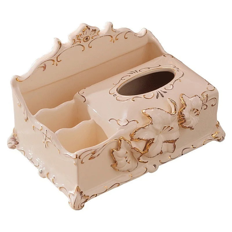 

Soie Feuille Serviette Papier Porta Papel Toalha Paper Boite A Porte Mouchoir Car Tecidos Holder Cover Servilletero Tissue Box