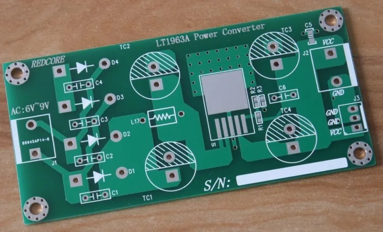 LT1963 блок питания/5 В модуль питания/низкая пульсация/готовая пластина