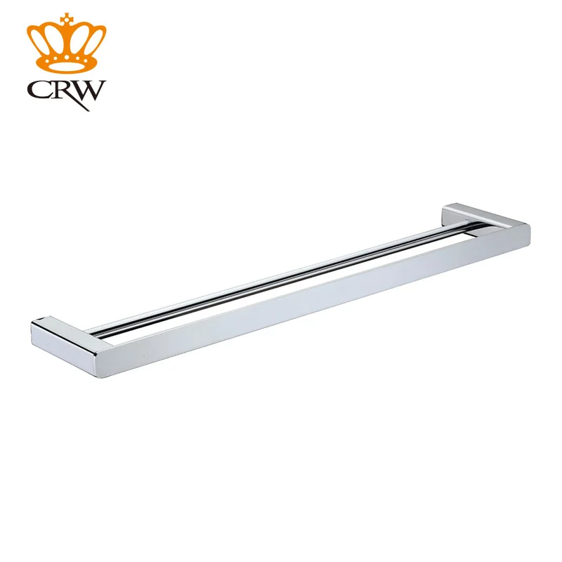 

CRW Stainless Steel & Copper 60 cm Bathrooms double Towel Bar Bathroom Accessories 72002