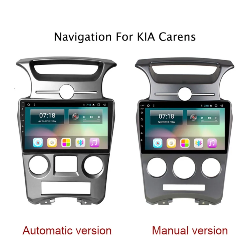 Top 9" Super Slim Touch Screen Android 8.1 radio GPS Navigation for Kia Carens Rondo 2007 2008 tablets Stereo Multimedia Bluetooth 1
