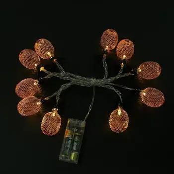 

Pineapple Shaped LED String Lights Battery Fairy Lights Wall Lamp Home Kids Bedroom Outdoor Waterproof Party Decor