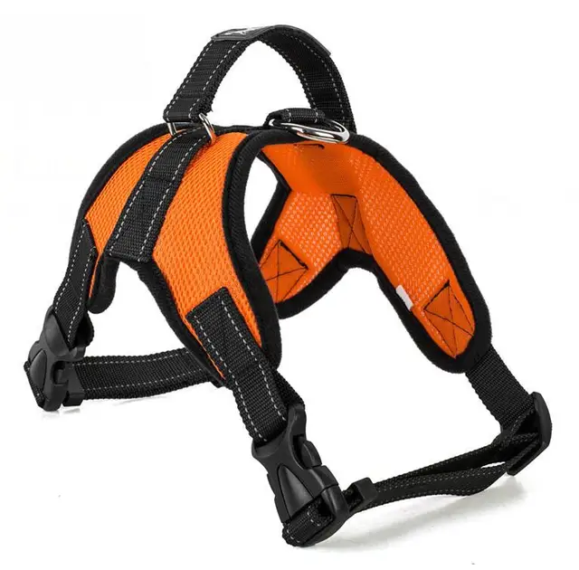 Luxury Saddle Type Large Dog Pet Harness Soft Adjustable Professional