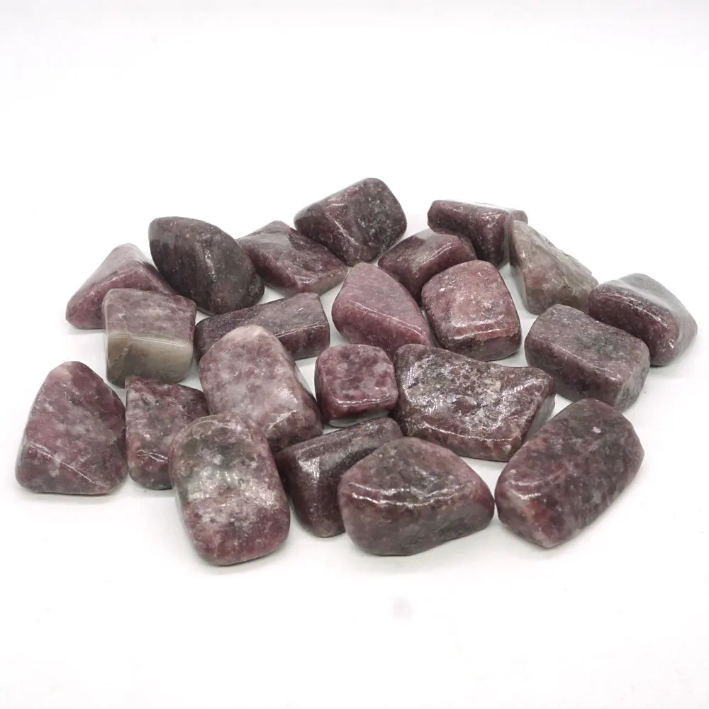 Натуральный камень сиреневый лепидолит кристалл, драгоценный камень произвольной формы галтованные камни Feng Shui Исцеление чакры камень «reiki»