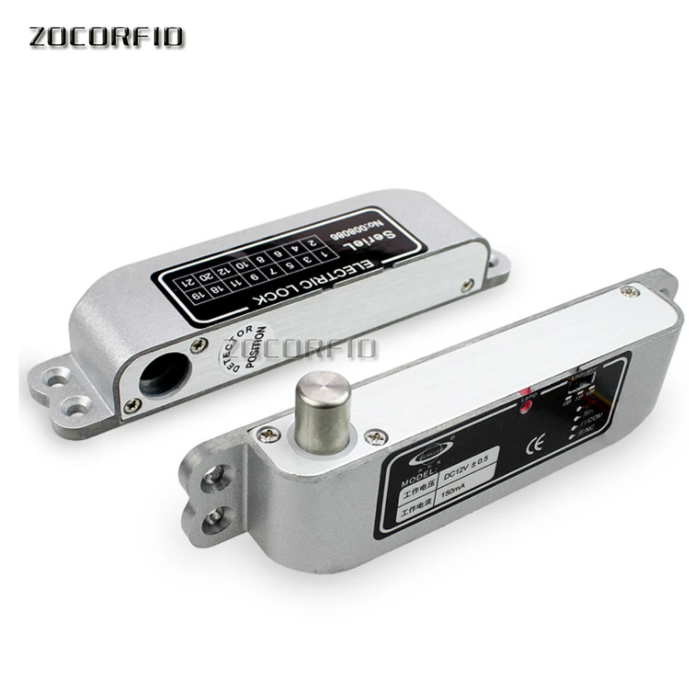 

SY-3818 NC Electric Mortise DC 12V Fail Safe Electric Drop Bolt Lock for Door Access Control Security Lock Doors System