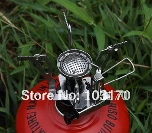 Picnic Camping Stove Gas Powered Butane Propane Stove Portable Lightweight Stove Retail
