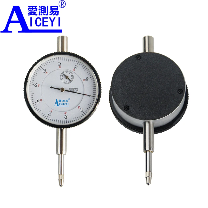 ACE 0 10mm Dial Indicator Measuring Gauge meter precise 0.01mm