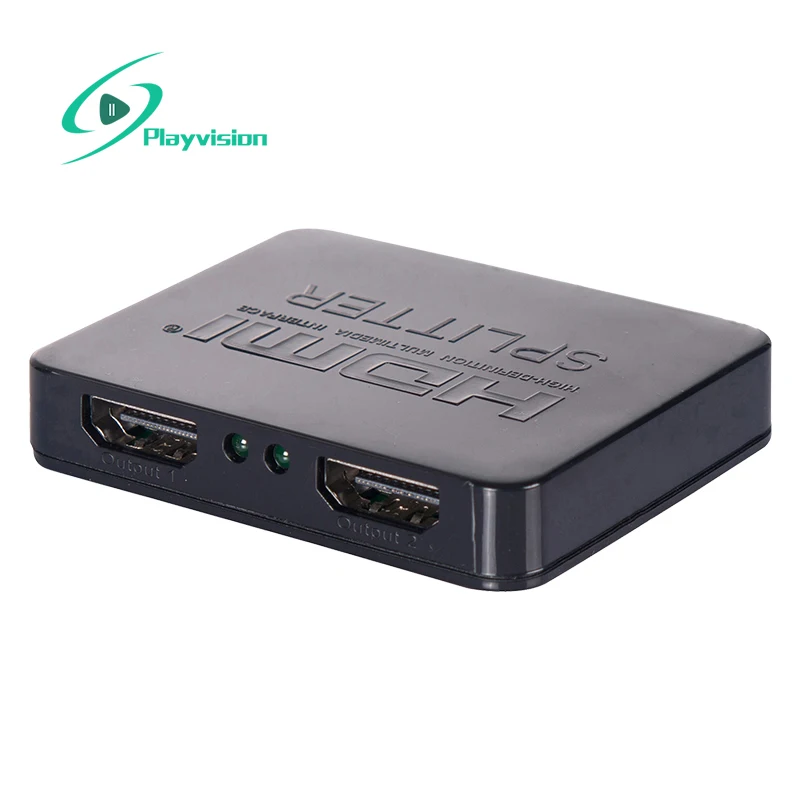 Mini 2 порта HDMI Splitter 1x2 1 в 2 из коммутатор 4 К 3D 1080 P HDMI дистрибьютор для HDTV PS3 ноутбук телеприставки плеер