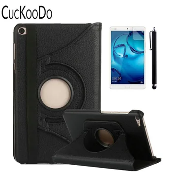 

CucKooDo 360 Degree Rotating Case Cover For Huawei MediaPad M3 8.4 inch Tablet + Screen Protector + Stylus