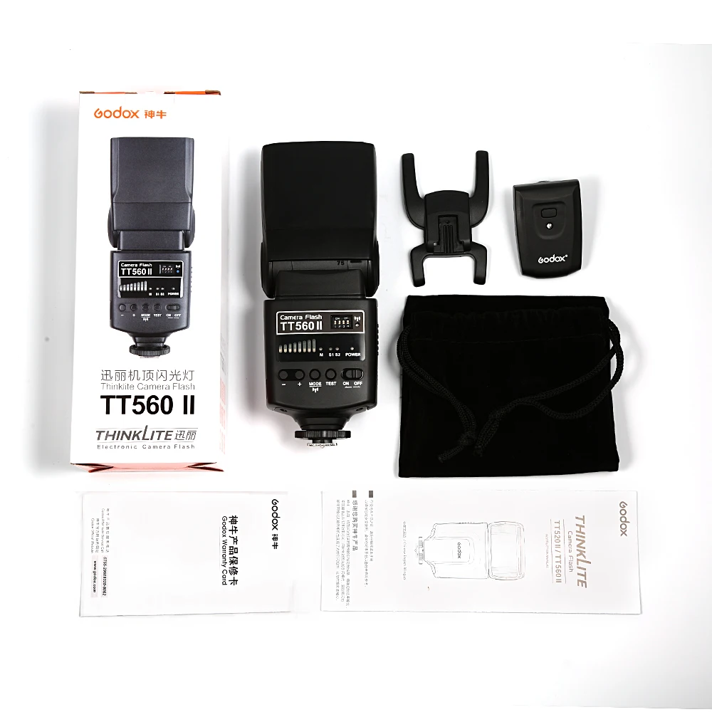 Godox TT560II Camera Flash with 16 Channels transmitter (1)