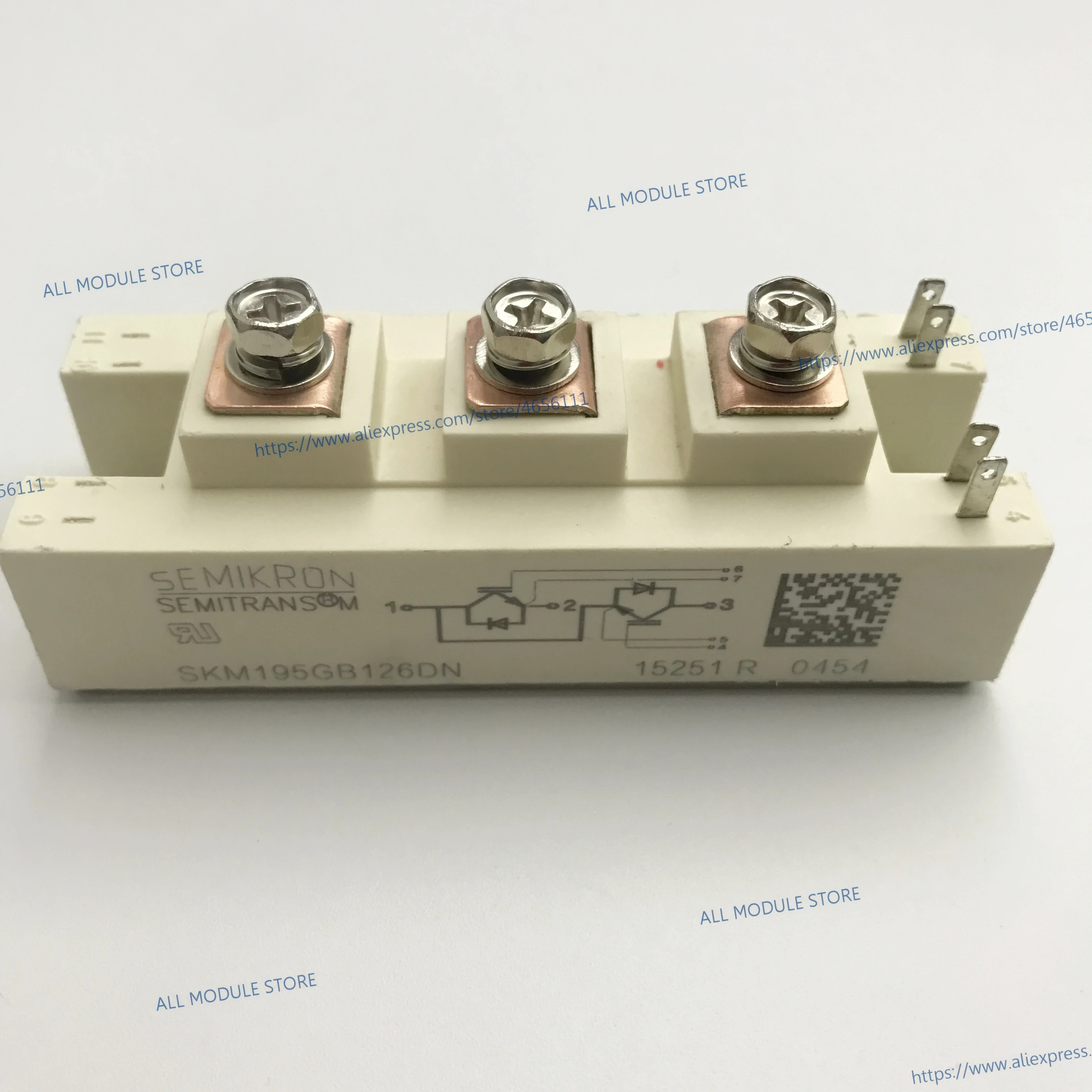 NEW SKM195GB126DN IGBT SEMIKRON MODULE ORIGINAL