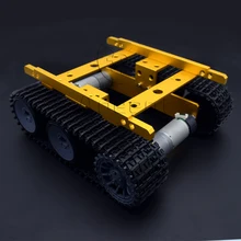 Adeept New DIY Smart Tank Chassis Intelligent Aluminum Robot Car for Arduino Raspberry Pi Freeshipping headphones diy diykit