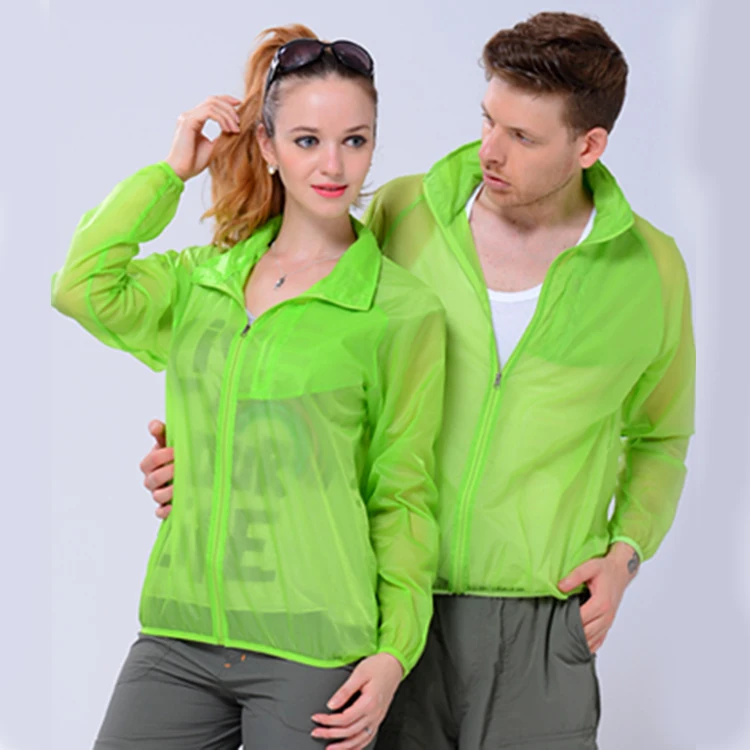 Quick Dry Outdoor Camping Jackets Summer Windbreaker Waterproof