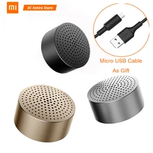 Xiaomi mi портативный Bluetooth динамик(Маленькое аудио) Bluetooth 4,0 беспроводной mi ni Metal идеальный баланс 4h P mi c