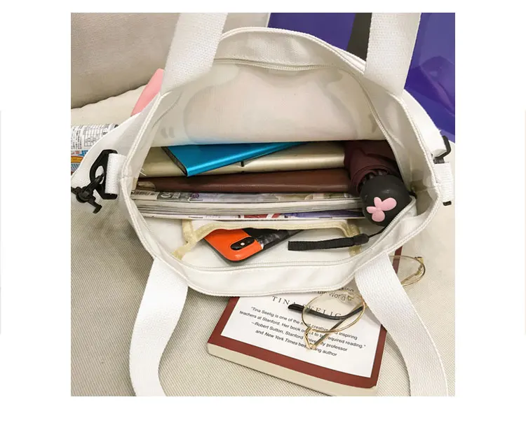 Cute Canvas Shoulder Bag Women Pig Printed Crossbody Bag for Teenager Girls Tote Bag Cartoon HandBag Bolso Mujer Women Bag New_41