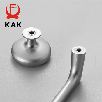 KAK Zinc Alloy Pearl Gray Gold Cabinet Handles Solid Drawer Knobs Kitchen Cupboard Door Pulls Furniture Handle Cabinet Hardware