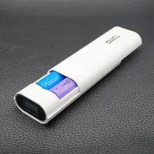 2016 New Style Brand TOMO V8-2 DIY Power Bank 18650 Battery Case Smart Indicador Display Battery Casing (No Battery)