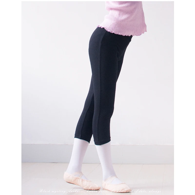 Girls Capri Leggings Ballet Dance Pants Women Tight Stretch Gymnastics Jogging Yoga Ballet Dancewear Ballerina Trousers XC-9028 (6)