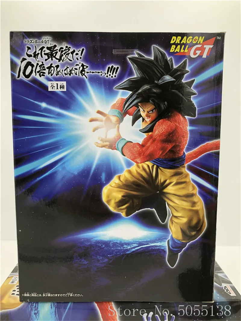 Оригинальная пластиковая фигурка Banpresto Жемчуг дракона GT Goku Vegeta Gogeta SSJ4 Kamehameha ПВХ фигурка модель игрушки в ассортименте