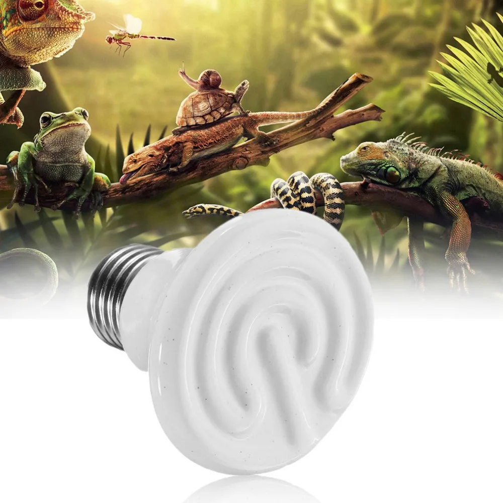 ICOCO 110V Home Pet Reptile Breed Ceramic Heat Emitter Heater Light