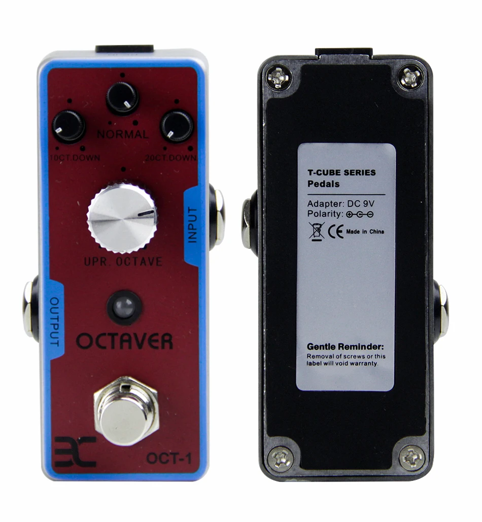 ENO OCT-1 Octaver Guitar Effect Pedal True Bypass Guitar Pedal with 4 Controllers Guitar Accessories ENO OCT-1 Octaver Guitar Effect Pedal True Bypass Guitar Pedal with 4 Controllers Guitar Accessories