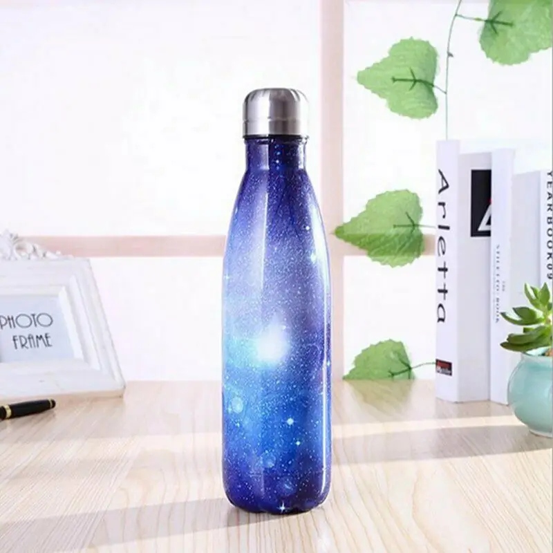 Stainless Steel Vacuum Insulated Water Bottle Flask Thermal Sports Chilly 500ML