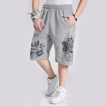 Мужские летние шорты мужские повседневные шорты спортивные свободные шорты большого размера хлопковые шорты с эластичной талией для мужчин 6XL