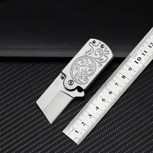 Swayboo Mini D2 стальные подвесные карманные складные ножи многофункциональная трехмерная ручка для печати-оттиска с функцией открывания