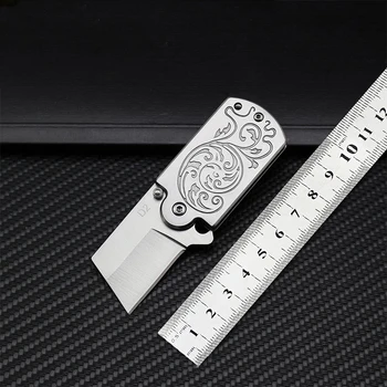 

Swayboo Mini D2 steel hanging pocket folding knives multi-function three-dimensional printing handle with opener function