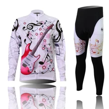 Новая женская гитара велосипедная одежда длинные Джерси Брюки CC0201-5