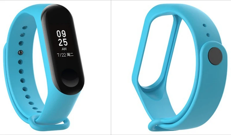 Многоцветный Браслет для Xiaomi mi Band 3 ремешок для спортивных часов часы силиконовый браслет для Xiaomi mi band3 mi band 3 аксессуары ремешок